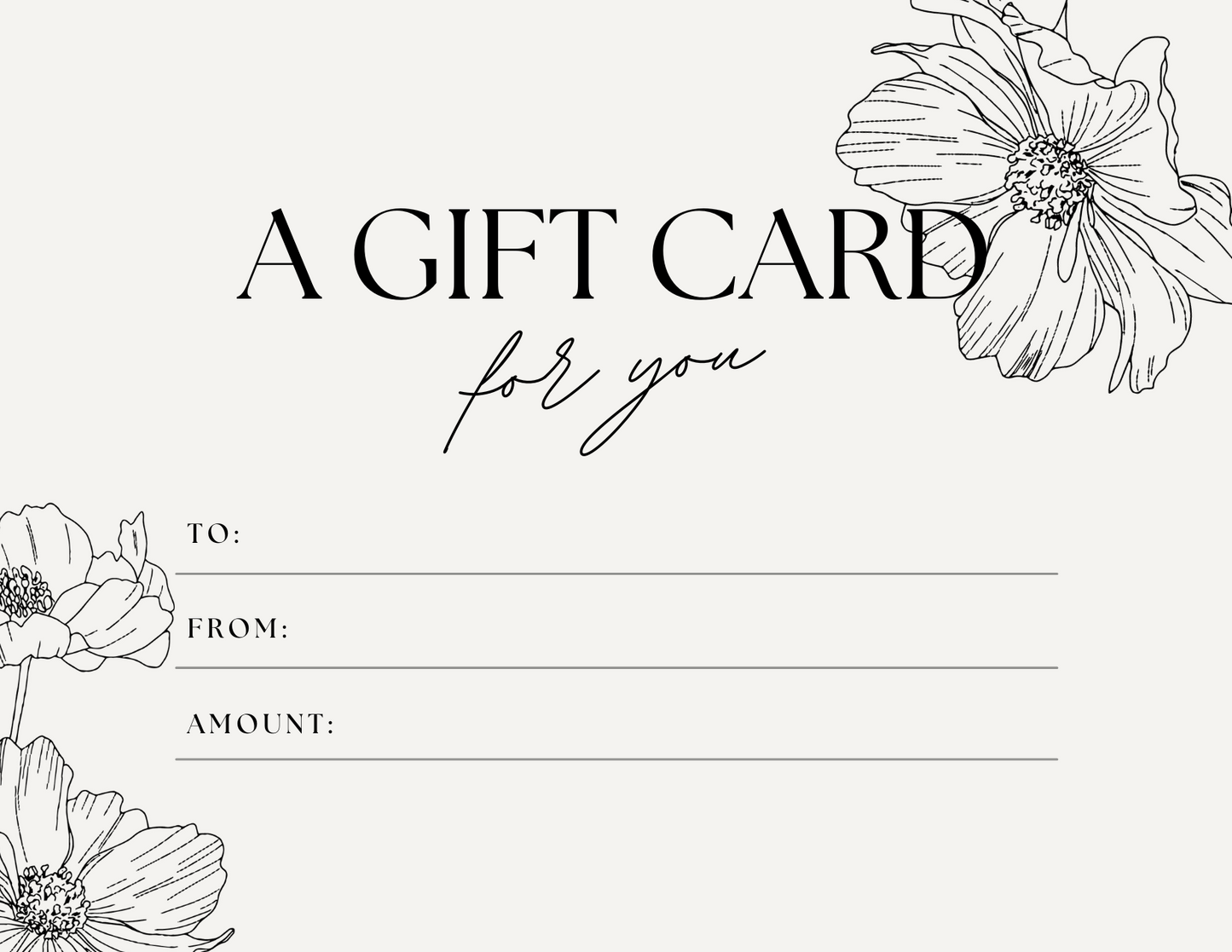 candicedennis.com Gift Card