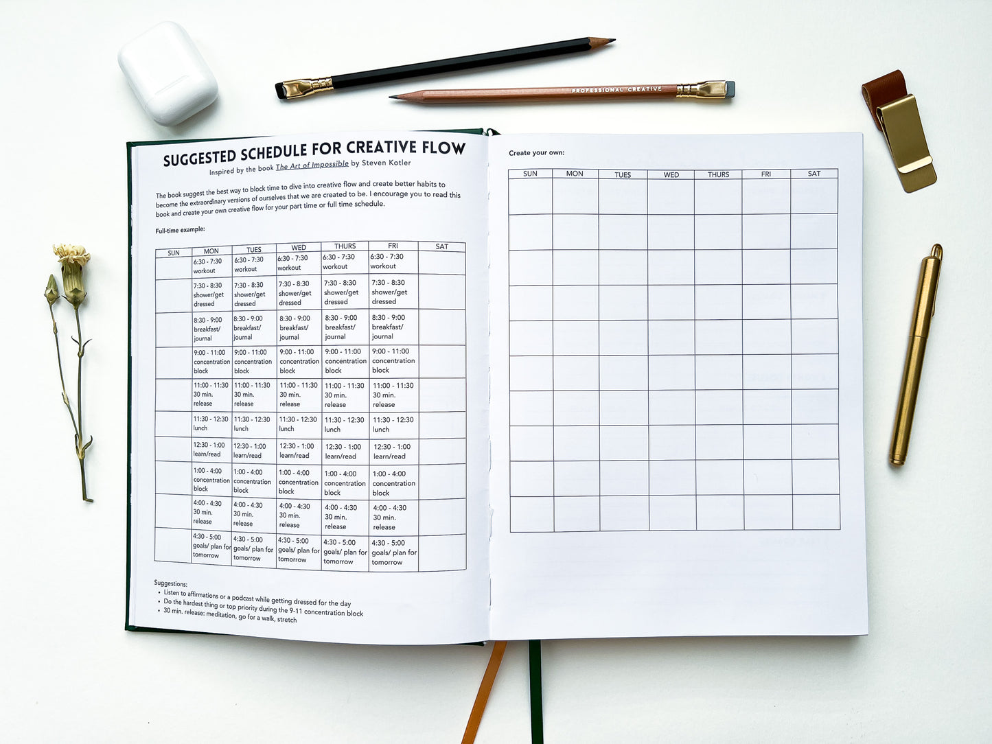 The Creative Climb 2025 Dated Planner