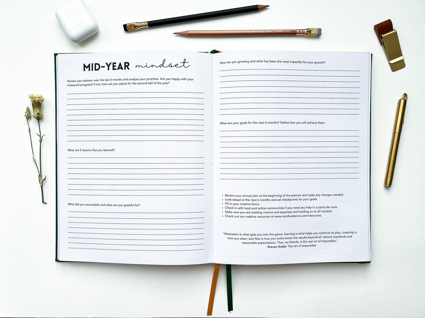 The Creative Climb 2025 Dated Planner