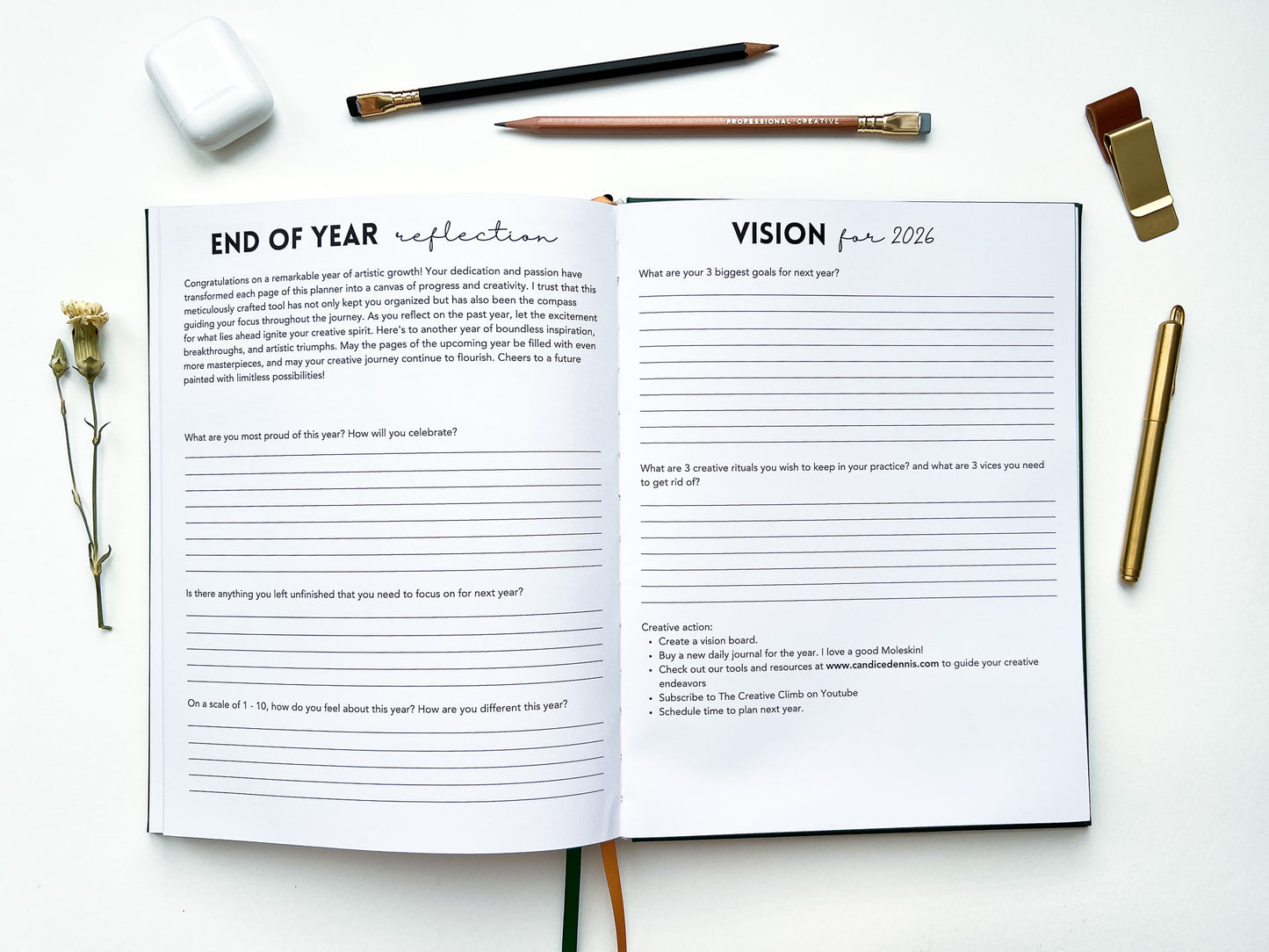 The Creative Climb 2025 Dated Planner