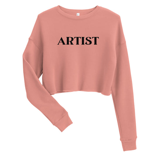Artist Crop Sweatshirt