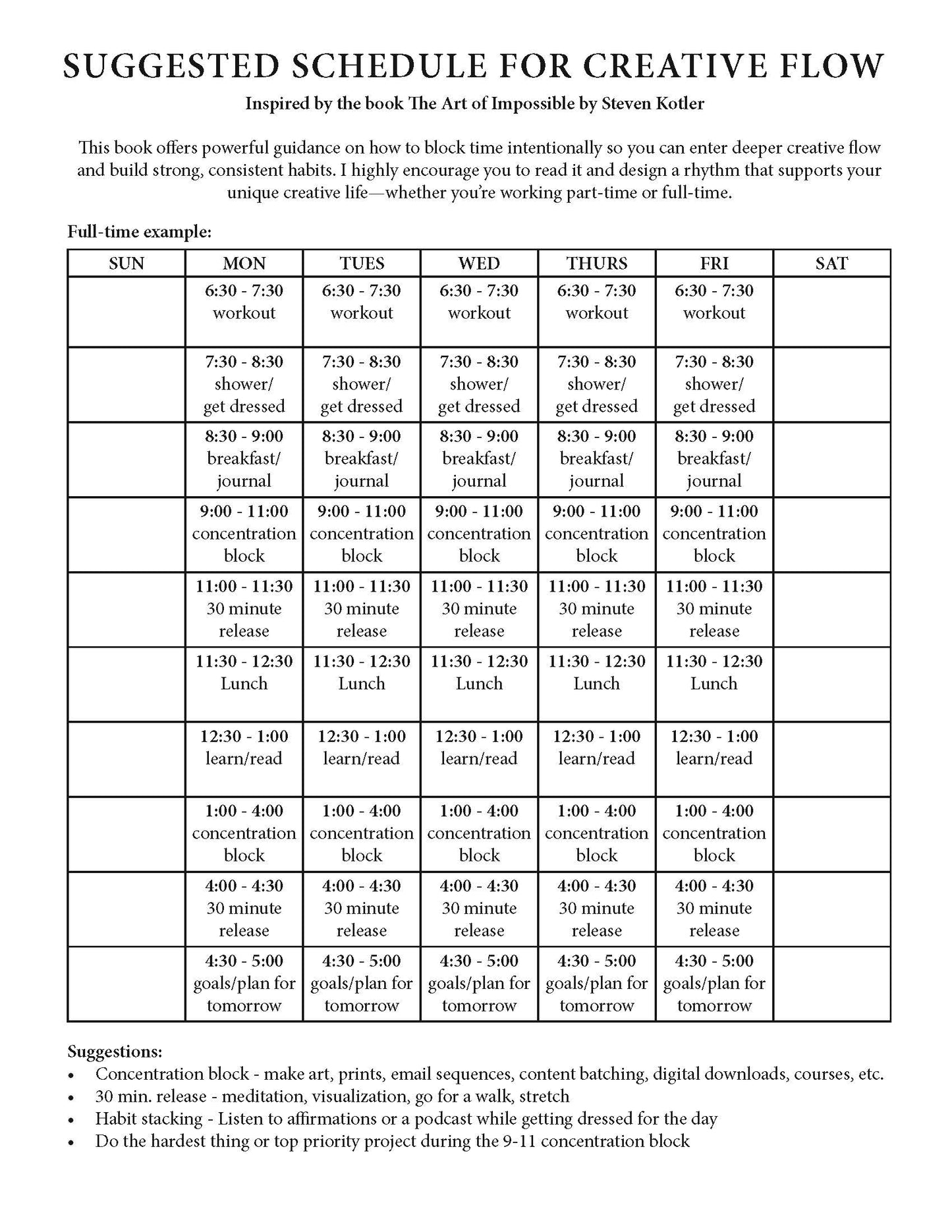 The Creative Climb Undated Planner - Digital Download