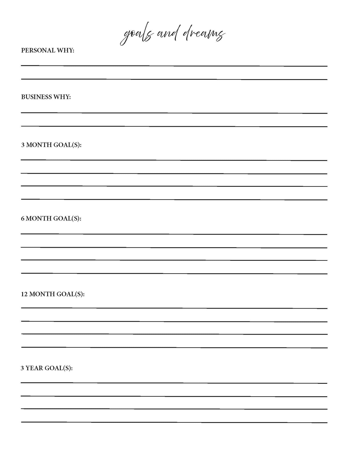 The Creative Climb Undated Planner - Digital Download