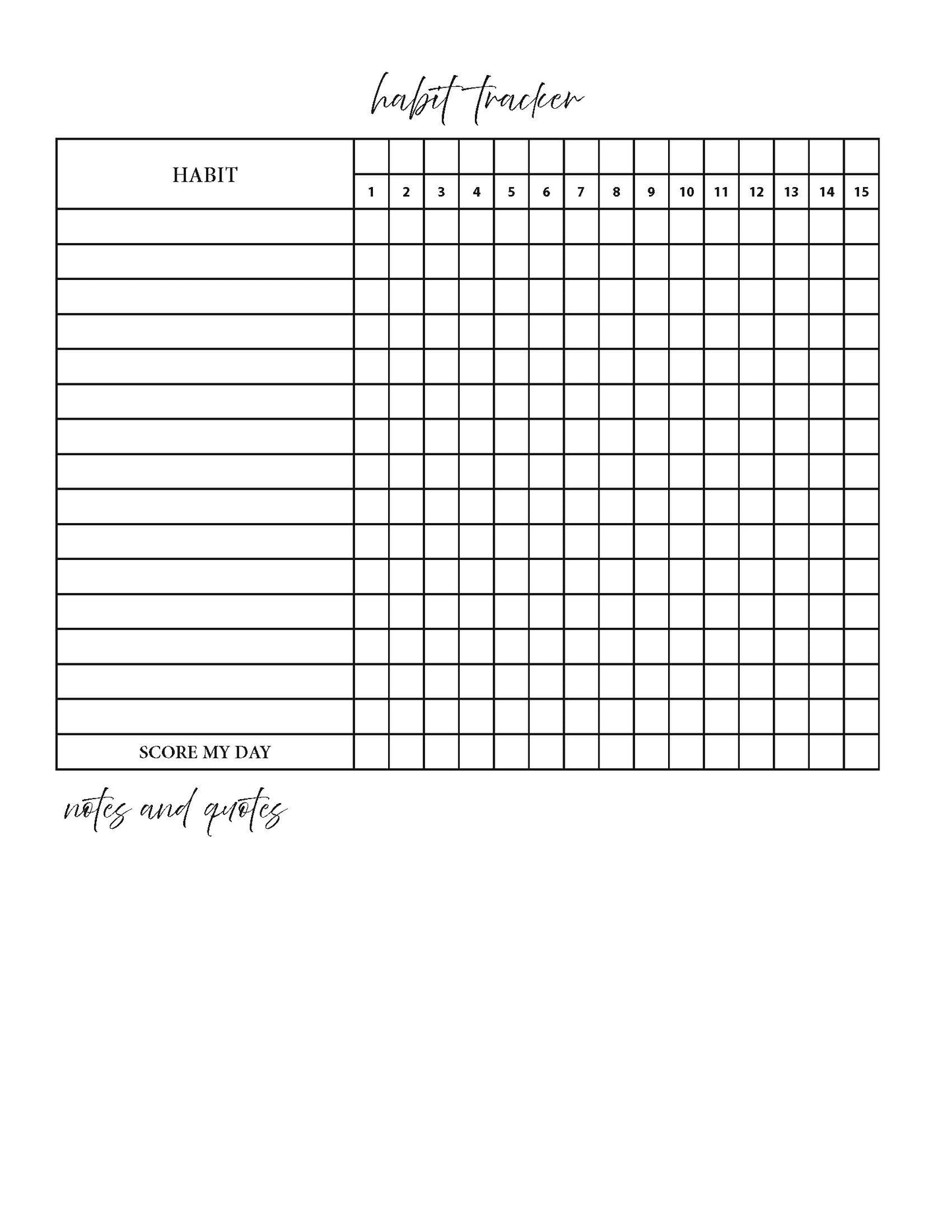 The Creative Climb Undated Planner - Digital Download