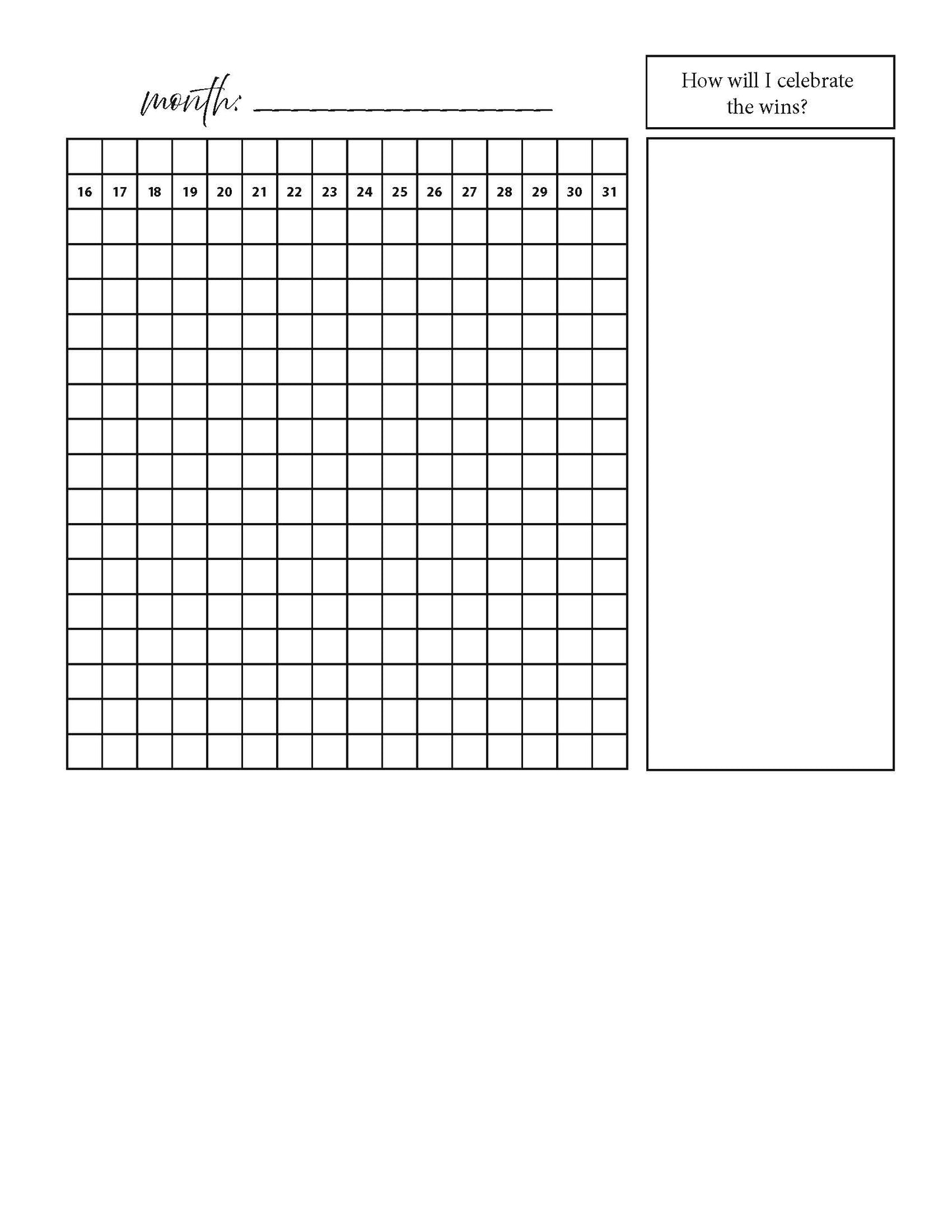 The Creative Climb Undated Planner - Digital Download